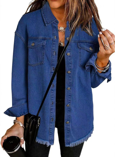 Saskia - Classic Everyday Denim Jacket
