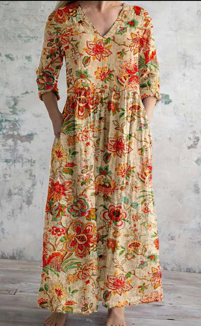 Shayla | Vintage Maxi-jurk