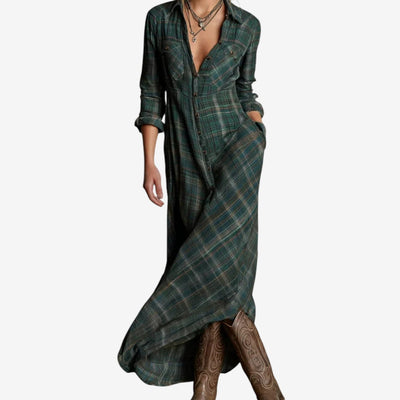 Rain | Timeless Maxi Shirt Dress
