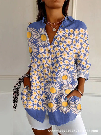 Paloma | Artistic Print Blouse