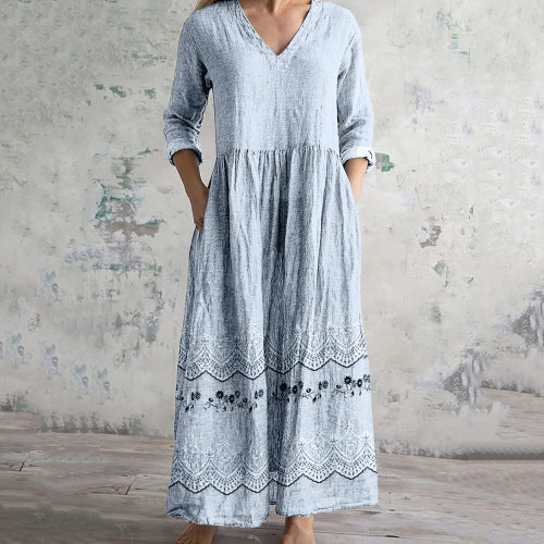 Shayla | Vintage Maxi-jurk