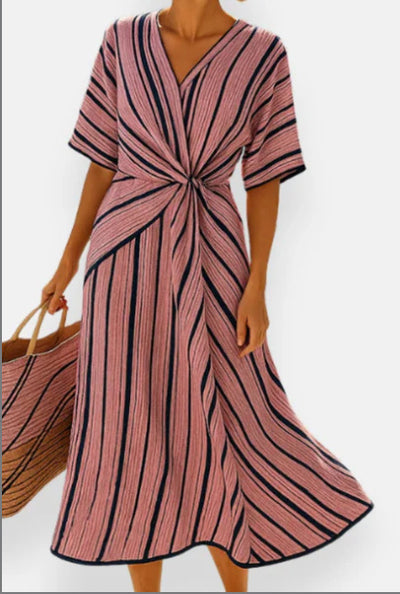 Sarah | Striped summer dress
