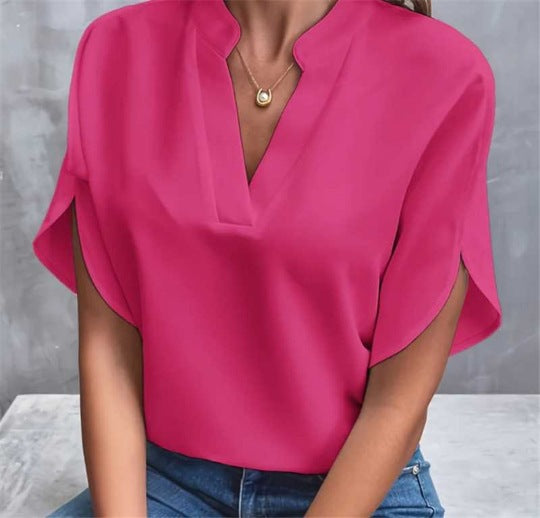 Zara | Elegant V-Neck Top