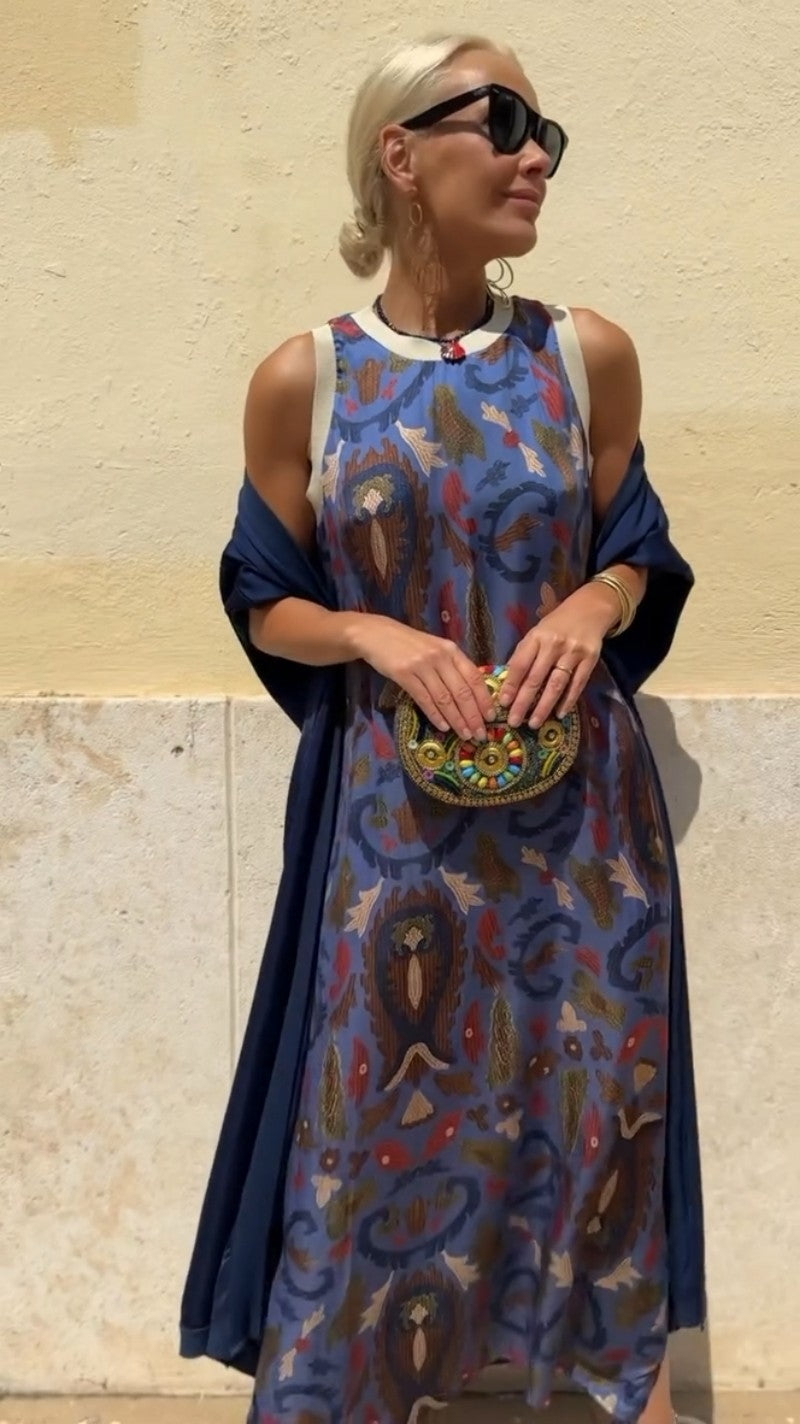 Coralie | Bohemian Chic Maxi Dress