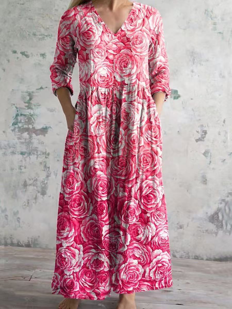 Shayla | Vintage Maxi-jurk