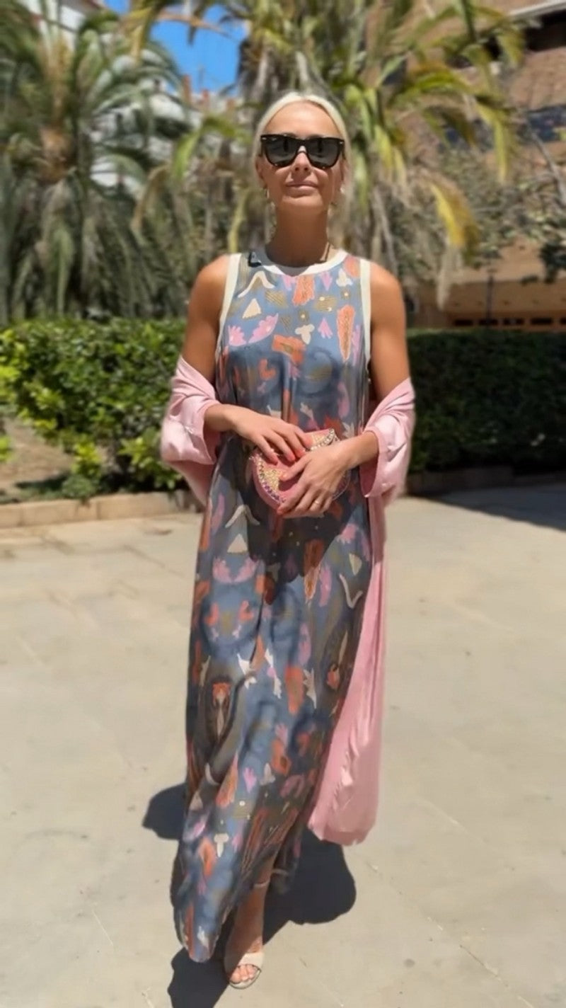 Coralie | Bohemian Chic Maxi Dress