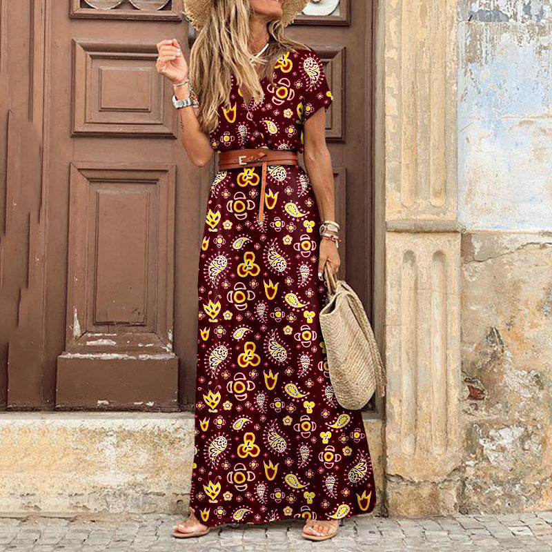 Lola | Flowing boho maxi dress