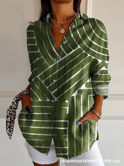 Paloma | Artistic Print Blouse