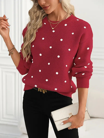 Ivy | Classic Dot Sweater