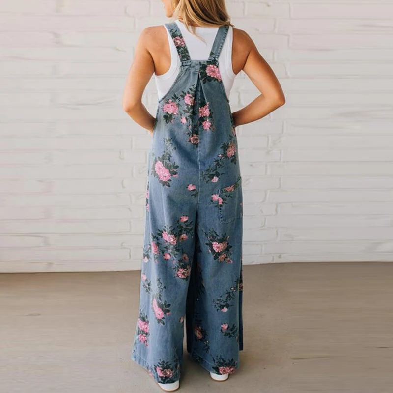 Daisy | Relaxed Floral Jumpsuit
