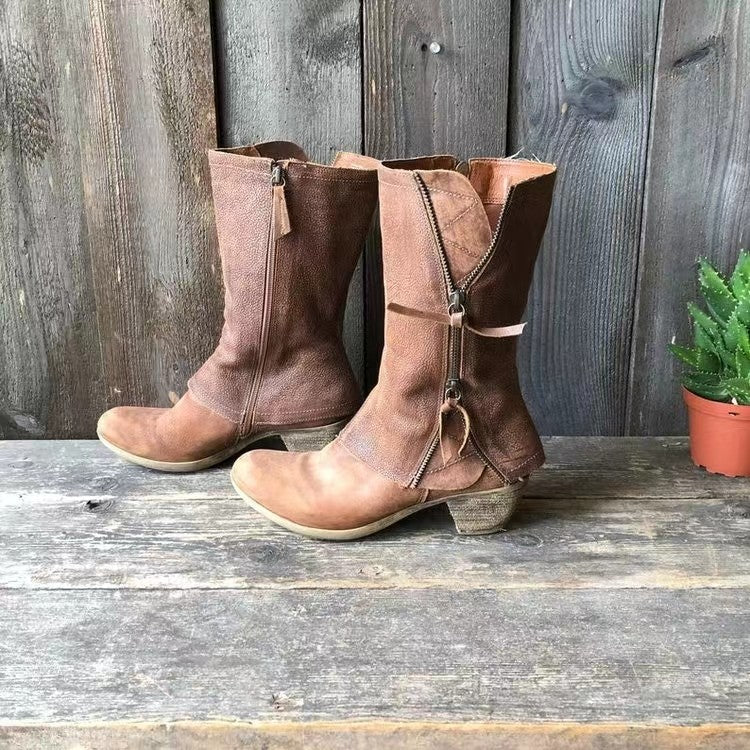 Sandy | Ankle Boots with Side Zip