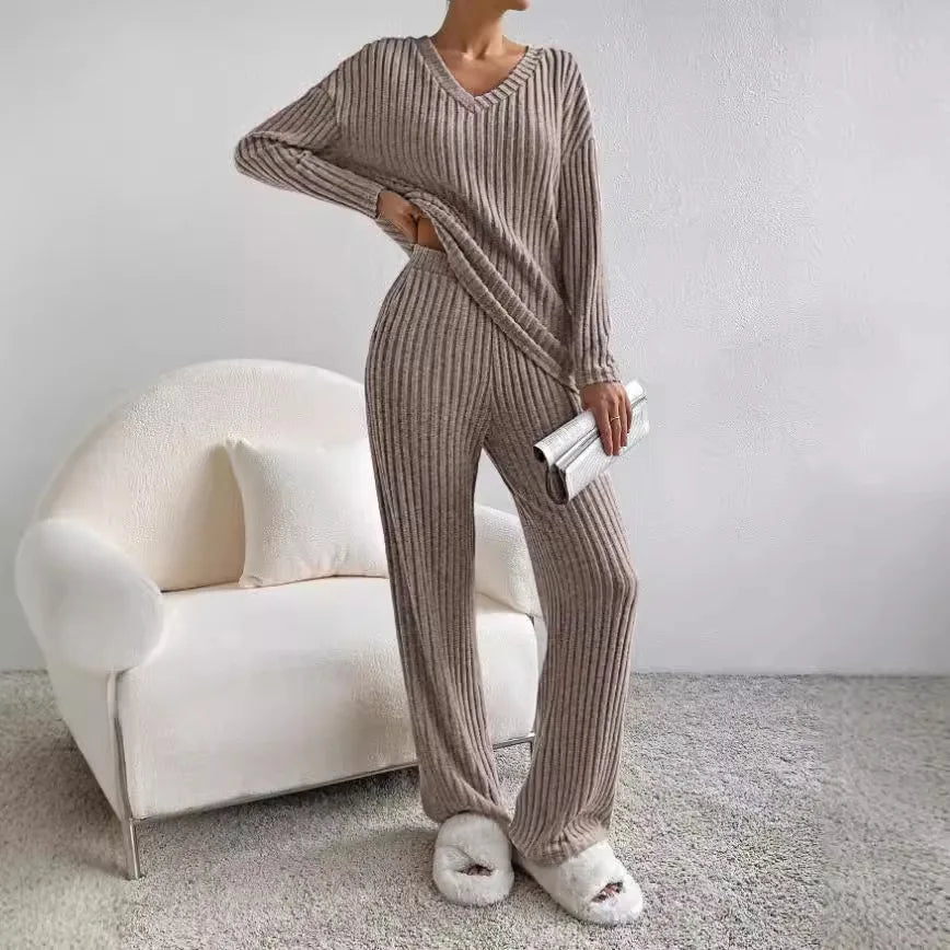 Evelise | Ribbed Two-Piece Set
