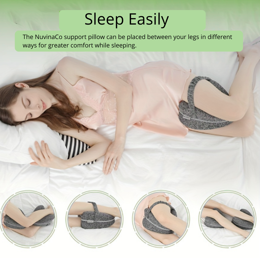 Nuvina | Support Pillow – Relieves Back Pain, Hip Pain and Sciatica.