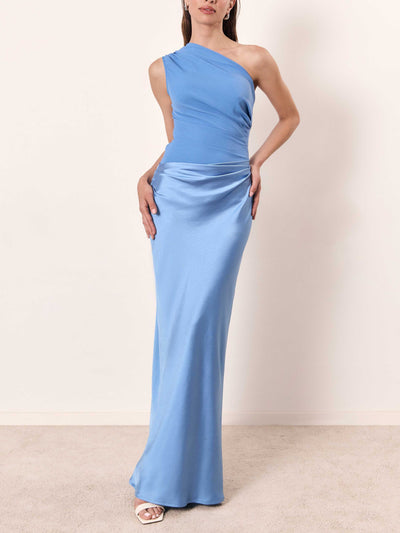 Savannah | Elegant One-Shoulder Maxi Dress