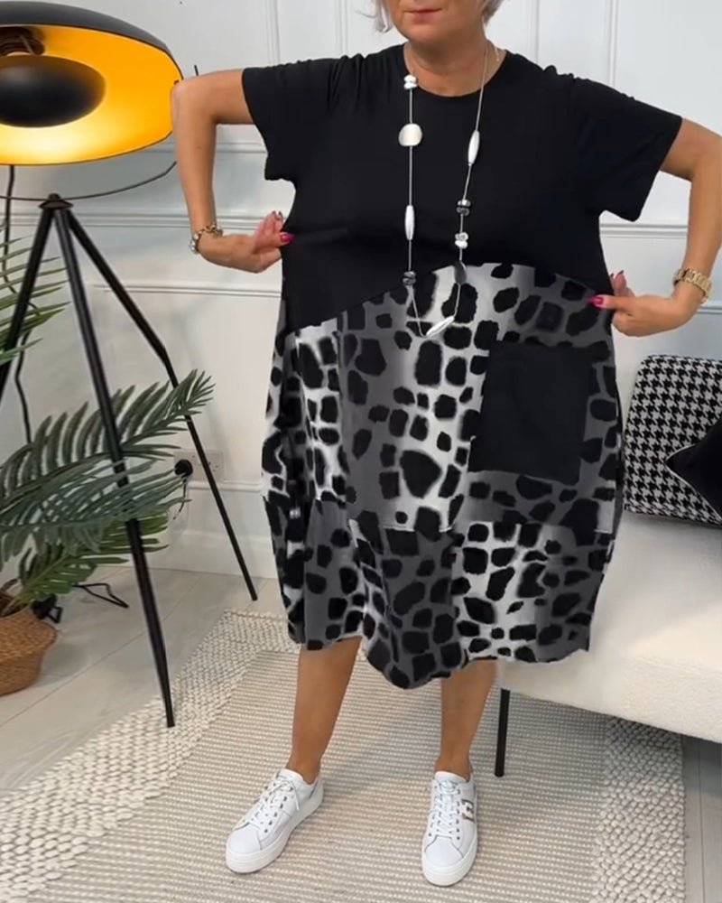 Evie | Casual Print Dress