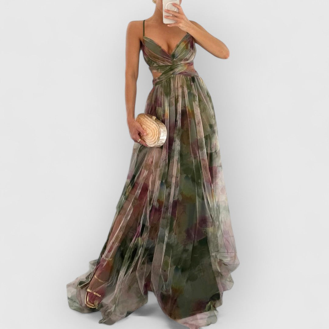 Dani | Maxi Dress with Floral Print