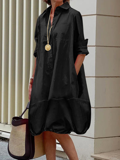 Senna | Modern Relaxed Shirt Dress