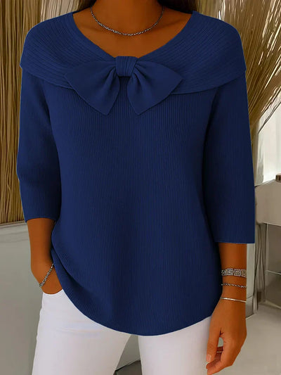 Thea | Elegant Bow Jumper