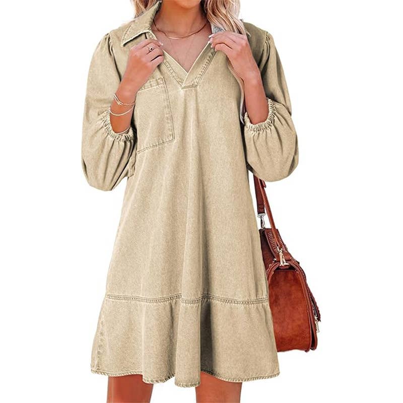 Leni | Casual Denim Dress