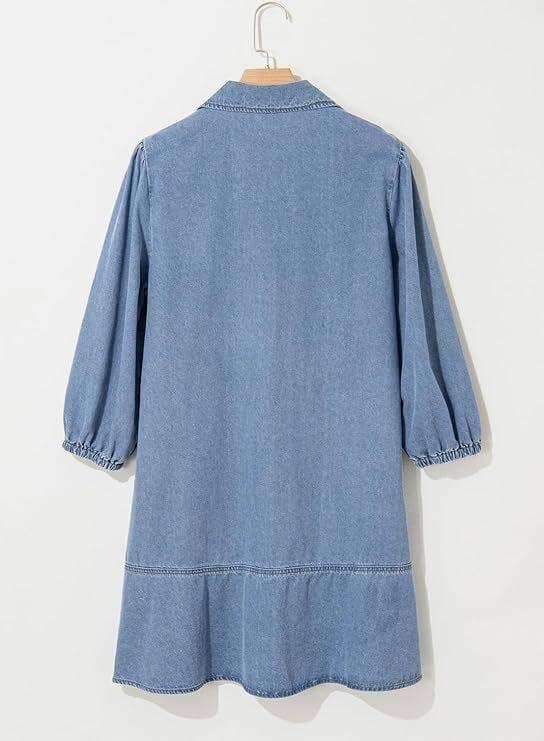 Leni | Casual Denim Dress