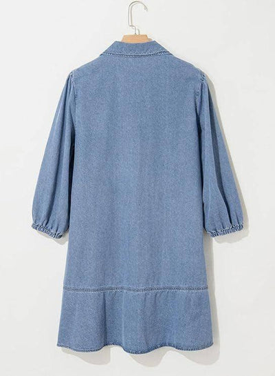 Leni | Casual Denim Dress