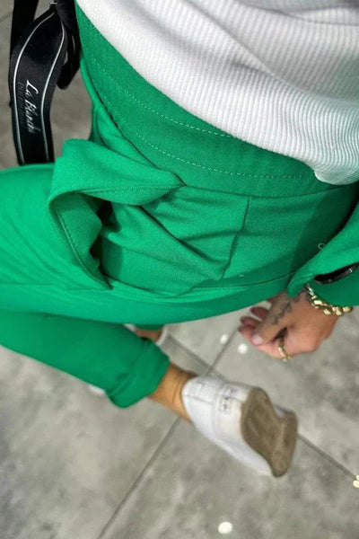 Celine | Trendy set with soft blazer & comfy joggers