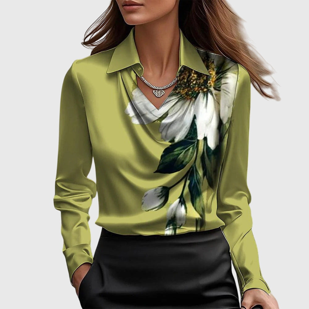 Elanora – Elegant Shiny Blouse