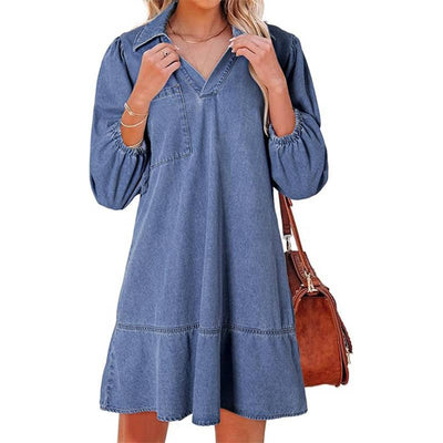 Leni | Casual Denim Dress