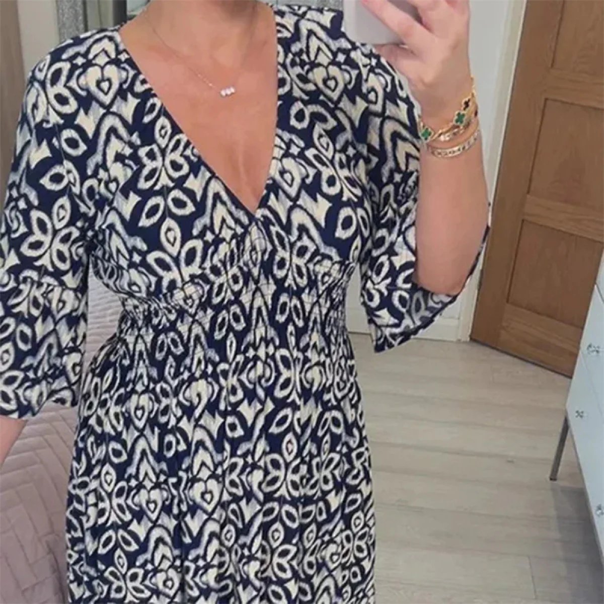 Sofia | Bold Boho Print Dress