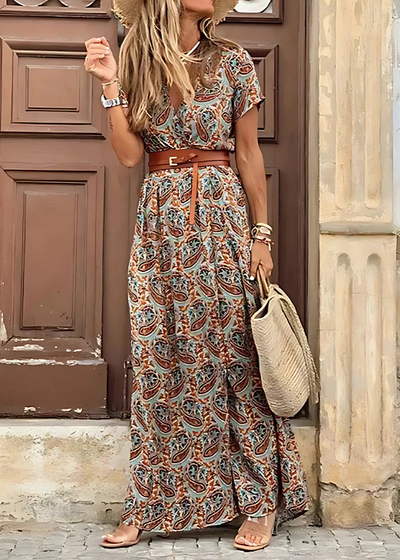 Lola | Flowing boho maxi dress