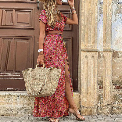 Lola | Flowing boho maxi dress